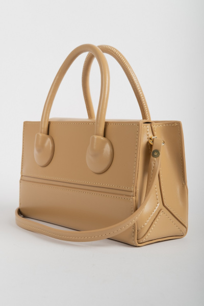 402-45 9850 Сумка стракчэд женская натуральная кожа Ludor светло-коричневый