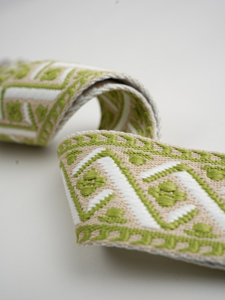 фото 421-13  Ремень для сумки Ludor светло-зеленый