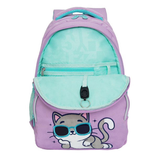 фото 429-10 RG-460-3 Рюкзак для девочки Grizzly сиреневый