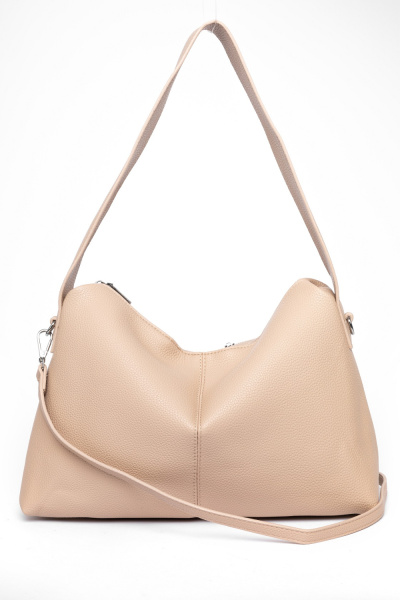 437-34 1139 Сумка хобо женская экокожа Ludor бежевый 437-34 1139 Сумка хобо женская экокожа Ludor бежевый