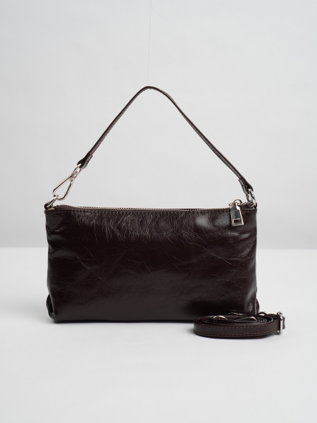 фото 454-29 9020масло Клатч женский натуральная кожа Ludor темно-коричневый