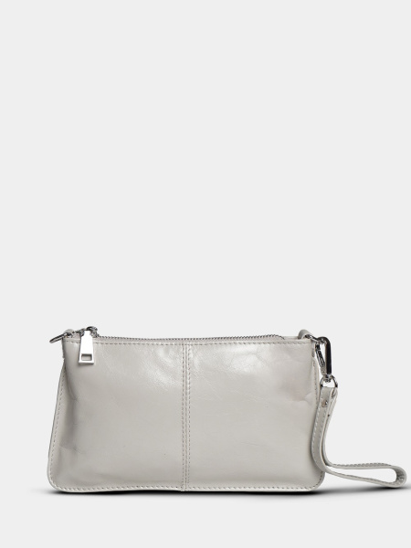 451-89 711масло Клатч женский натуральная кожа Ludor светло-серый фото 451-89 711масло Клатч женский натуральная кожа Ludor светло-серый