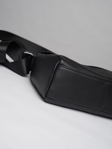 фото 453-15 7309 Сумка кросс-боди женская натуральная кожа Ludor черный