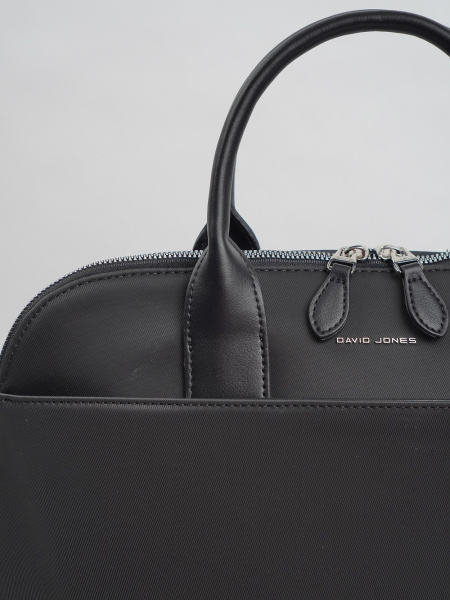 453-52 СМ7814 Сумка доум женская экокожа David Jones черный