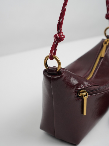 фото 454-21 550242 Сумка кросс-боди женская экокожа Ludor бордовый