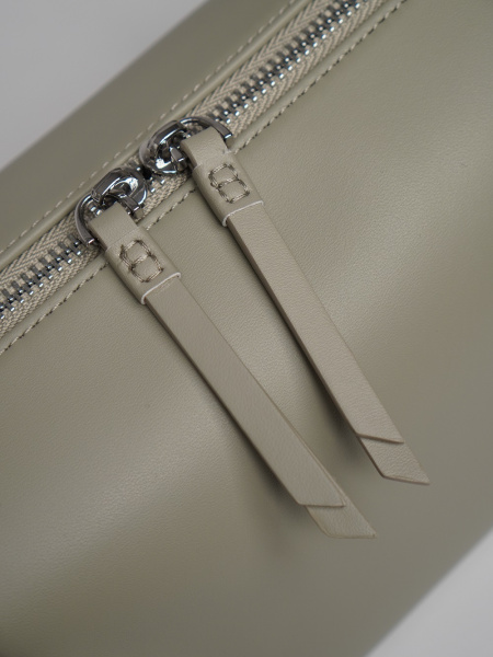 453-31 ХА2030 Сумка тоут женская натуральная кожа Ludor светло-зеленый