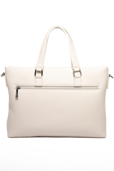 443-89 593362 Сумка тоут женская экокожа Safenta молочный