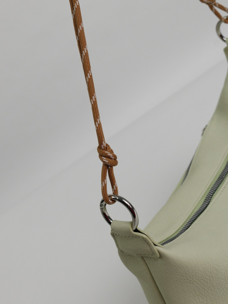 фото 455-96 550262 Сумка кросс-боди женская экокожа Ludor светло-зеленый