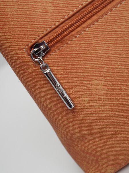 фото 419-32 Р3811 Сумка кросс-боди женская экокожа Ludor оранжевый