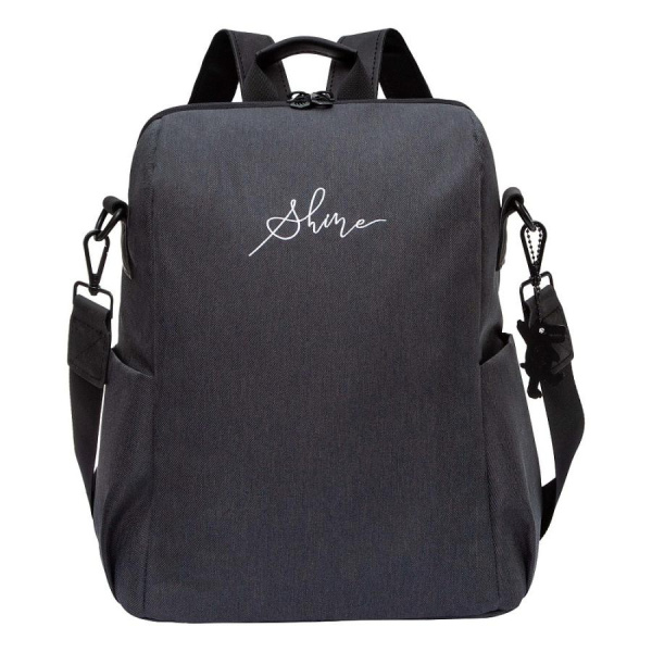 фото 454-09 RXL-329-1z Рюкзак городской женский Grizzly черно-белый