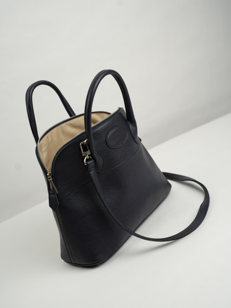 455-52 550272 Сумка доум женская экокожа Ludor синий