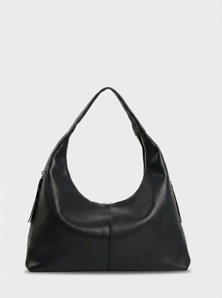 456-04 550282 Сумка хобо женская экокожа Ludor черный