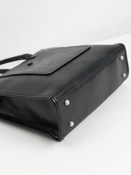 456-13 550273 Сумка тоут женская экокожа Ludor черный