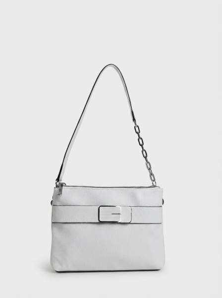 фото 457-14 28147 Сумка кросс-боди женская экокожа Safenta белый