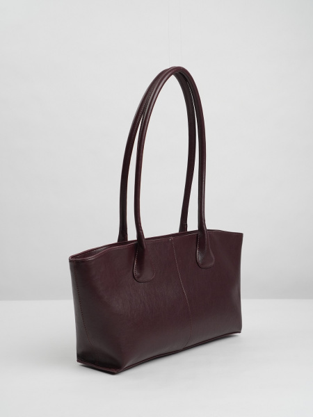 455-41 550239 Сумка тоут женская экокожа Ludor бордовый