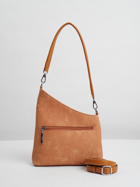 фото 419-32 Р3811 Сумка кросс-боди женская экокожа Ludor оранжевый