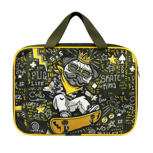 фото 406-38 402.1238 Школьная папка с ручками Luris желтый