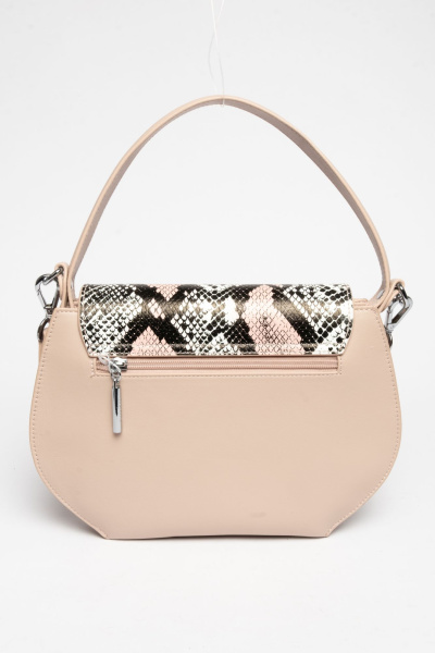 фото 422-92 Y1690-1 Сумка кросс-боди женская натуральная кожа Ludor розовый