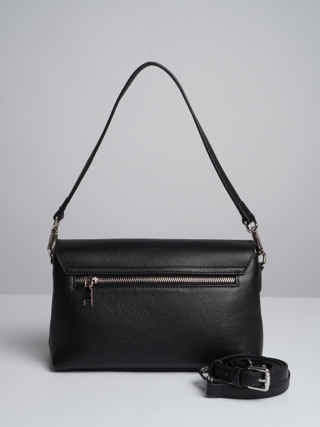 фото 453-36 6016-1 Сумка кросс-боди женская натуральная кожа Ludor черный