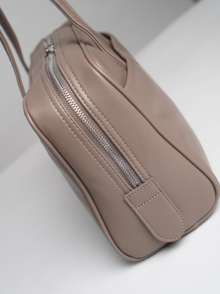 451-44 550240 Сумка доум женская экокожа Ludor бежевый