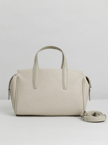 456-21 550286 Сумка тоут женская экокожа Ludor бежевый