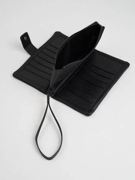 фото 455-18 329-1 Клатч мужской натуральная кожа DE-GOSA черный