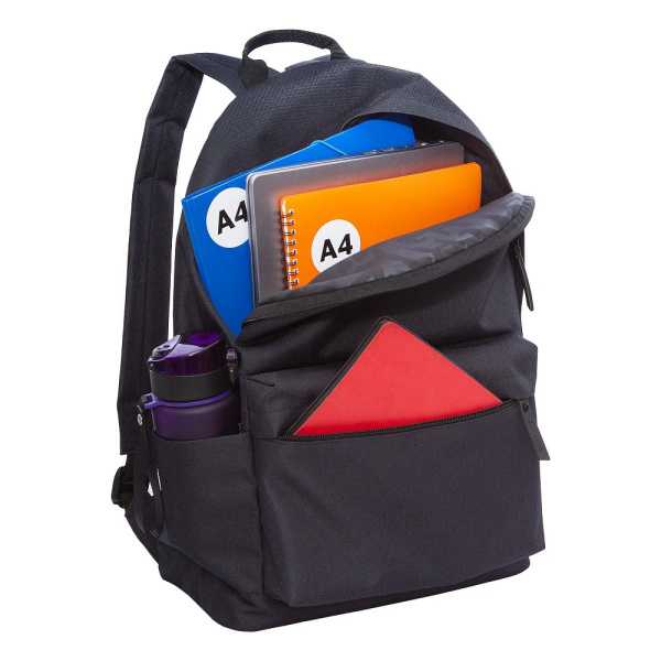 фото 454-08 RQL-417-7 Рюкзак городской мужской Grizzly черный