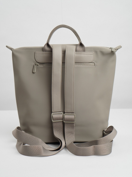 фото 453-56 СМ7632 Рюкзак женский экокожа David Jones светло-серый