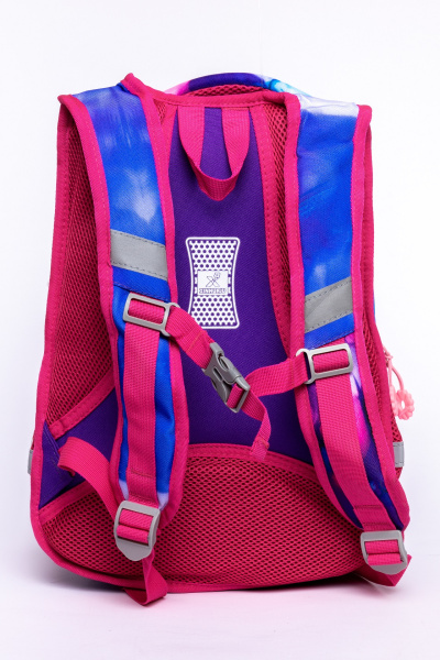 431-74 6612 мишка Ранец для девочки De-Gosa (bf) розовый фото 431-74 6612 мишка Ранец для девочки De-Gosa (bf) розовый