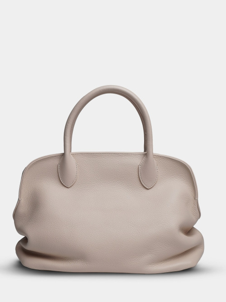 449-75 1885 Сумка доум женская натуральная кожа Ludor молочный