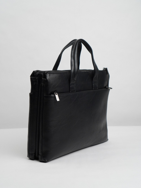 фото 455-12 8802 Портфель мужской экокожа DE-GOSA черный