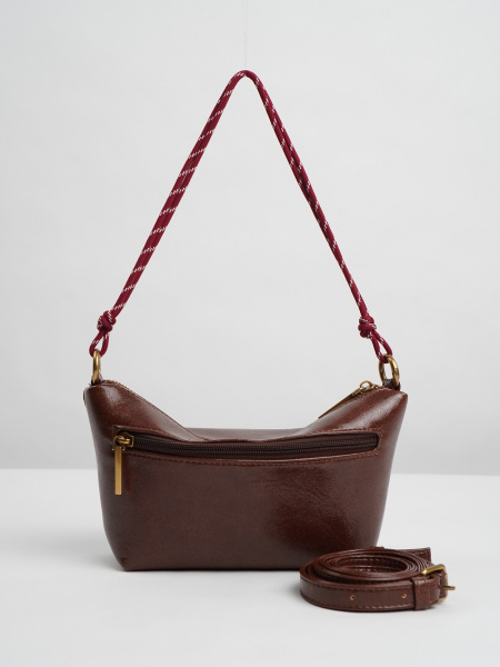 фото 454-23 550242 Сумка кросс-боди женская экокожа Ludor коричневый