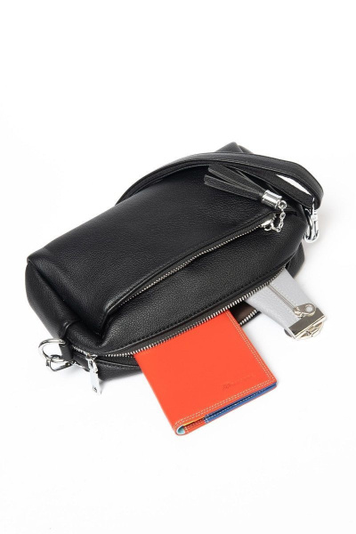 фото 412-27 20717 Сумка кросс-боди женская экокожа Ludor черный