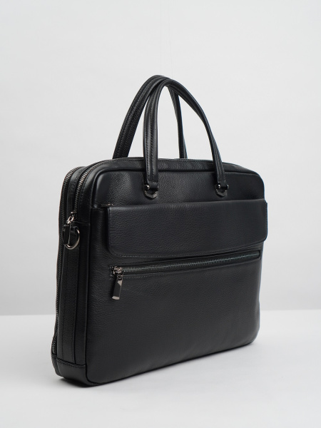 фото 453-79 22-407-160 Портфель мужской натуральная кожа DE-GOSA черный