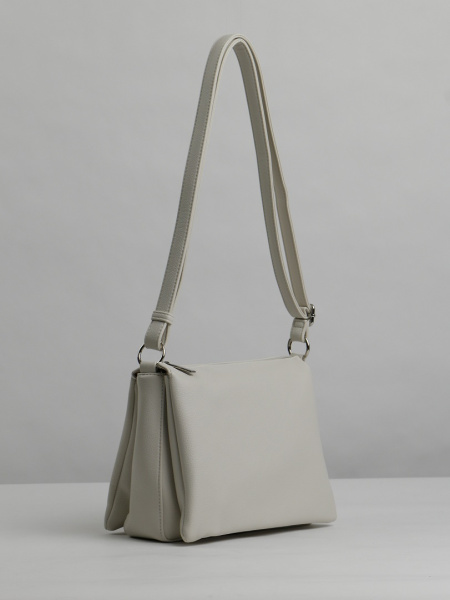 фото 455-93 550207 Сумка кросс-боди женская экокожа Ludor бежевый