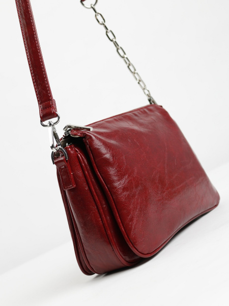 фото 456-08 550271 Сумка кросс-боди женская экокожа Ludor красный