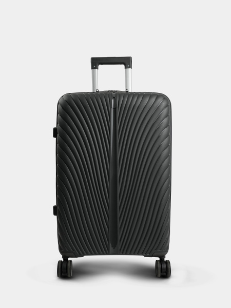 фото 454-56 26" 2/2 003 Чемодан пластиковый DE-GOSA темно-серый