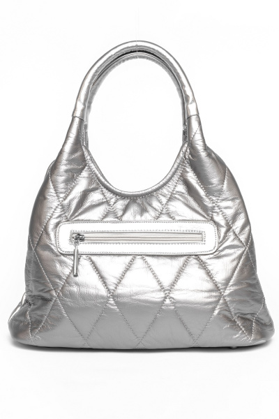 432-14 Р2900-2 Сумка хобо женская экокожа Ludor серый