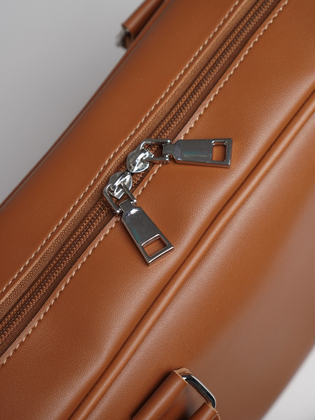 442-67 550165-1 Сумка тоут женская экокожа Ludor коричневый