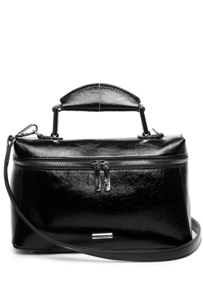 444-10 28164 Сумка стракчэд женская экокожа Safenta черный 444-10 28164 Сумка стракчэд женская экокожа Safenta черный