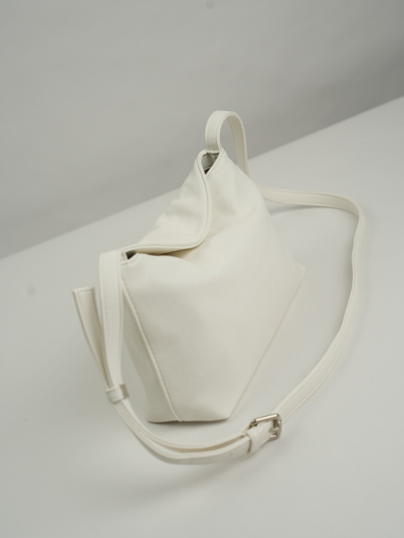 фото 455-57 550278 Сумка кросс-боди женская экокожа Ludor белый