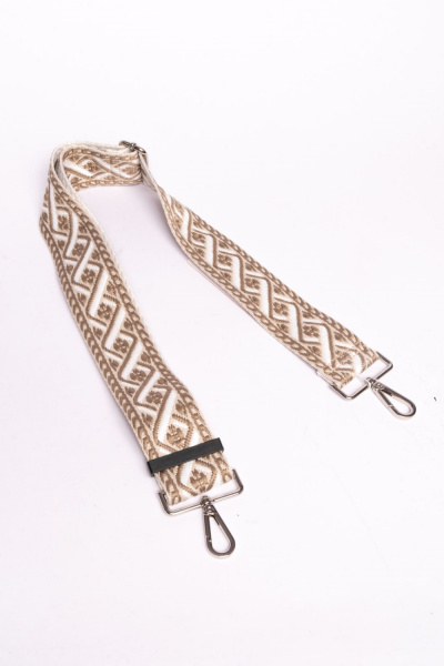 фото 421-12  Ремень для сумки Ludor темно-бежевый