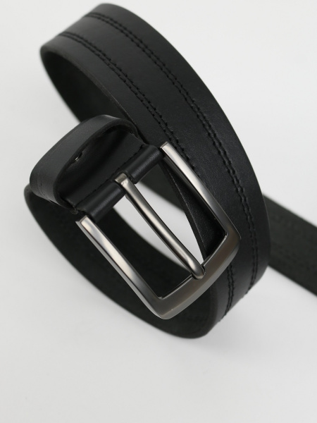 фото 457-38  Ремень мужской DG черный