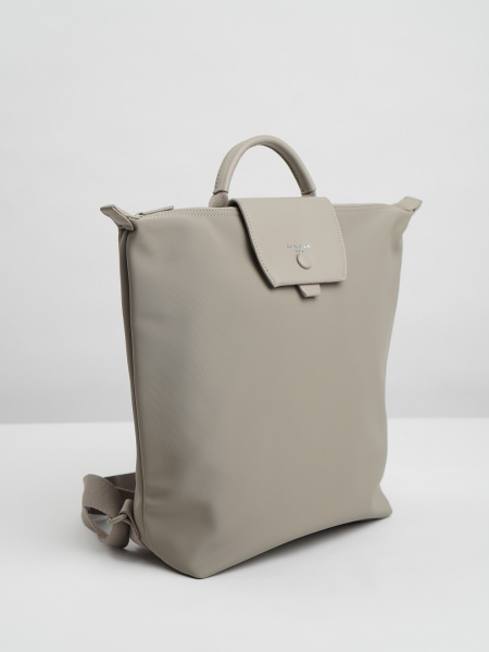 фото 453-56 СМ7632 Рюкзак женский экокожа David Jones светло-серый