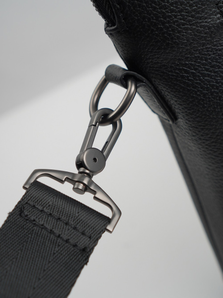 фото 453-70 2622A18-3 Портфель мужской натуральная кожа DE-GOSA черный