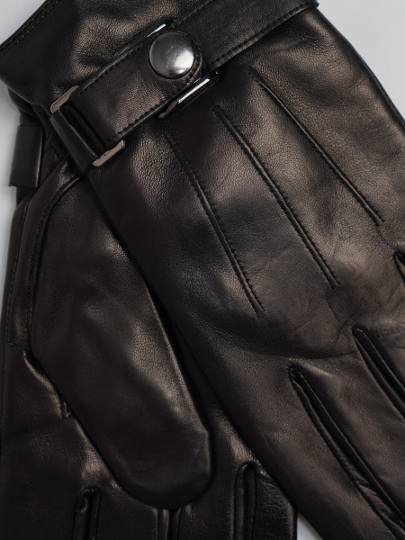 фото 449-59 IS1096S-1(11) Перчатки мужские натуральная кожа  черный