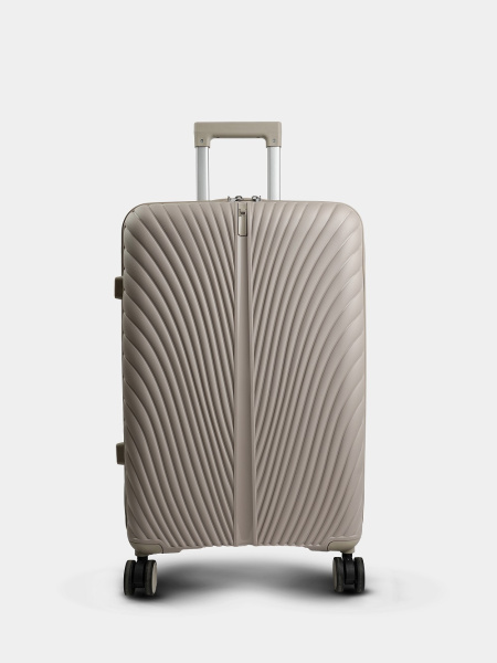 фото 454-53 26" 1/2 003 Чемодан пластиковый DE-GOSA бежевый