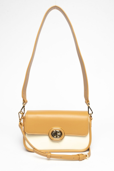 422-34 hu012306050 Сумка кросс-боди женская экокожа Chrisbella коричневый фото 422-34 hu012306050 Сумка кросс-боди женская экокожа Chrisbella коричневый