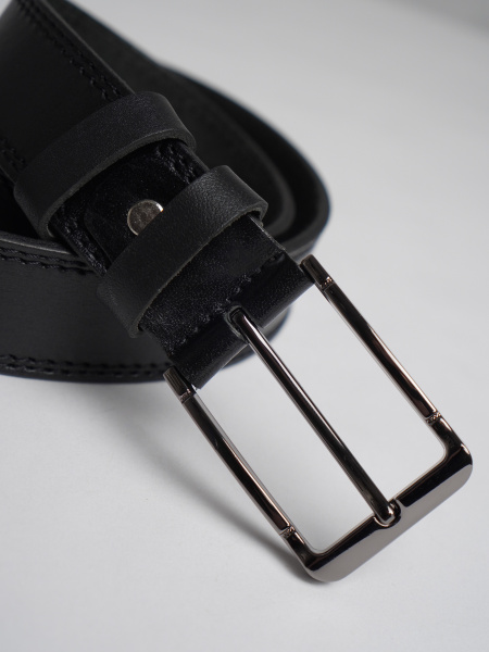 фото 453-04  Ремень мужской DG черный