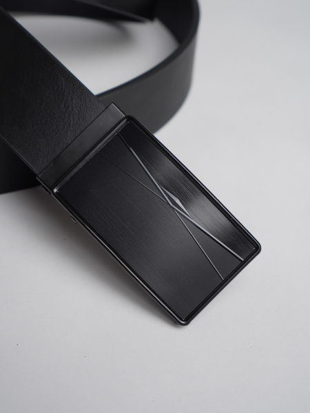 фото 453-02  Ремень мужской DG черный